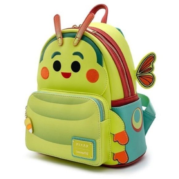 Loungefly Disney Bug’s Life Heimlich Butterfly Mini Backpack!RARE! NEW WITH TAGS - Picture 4 of 13
